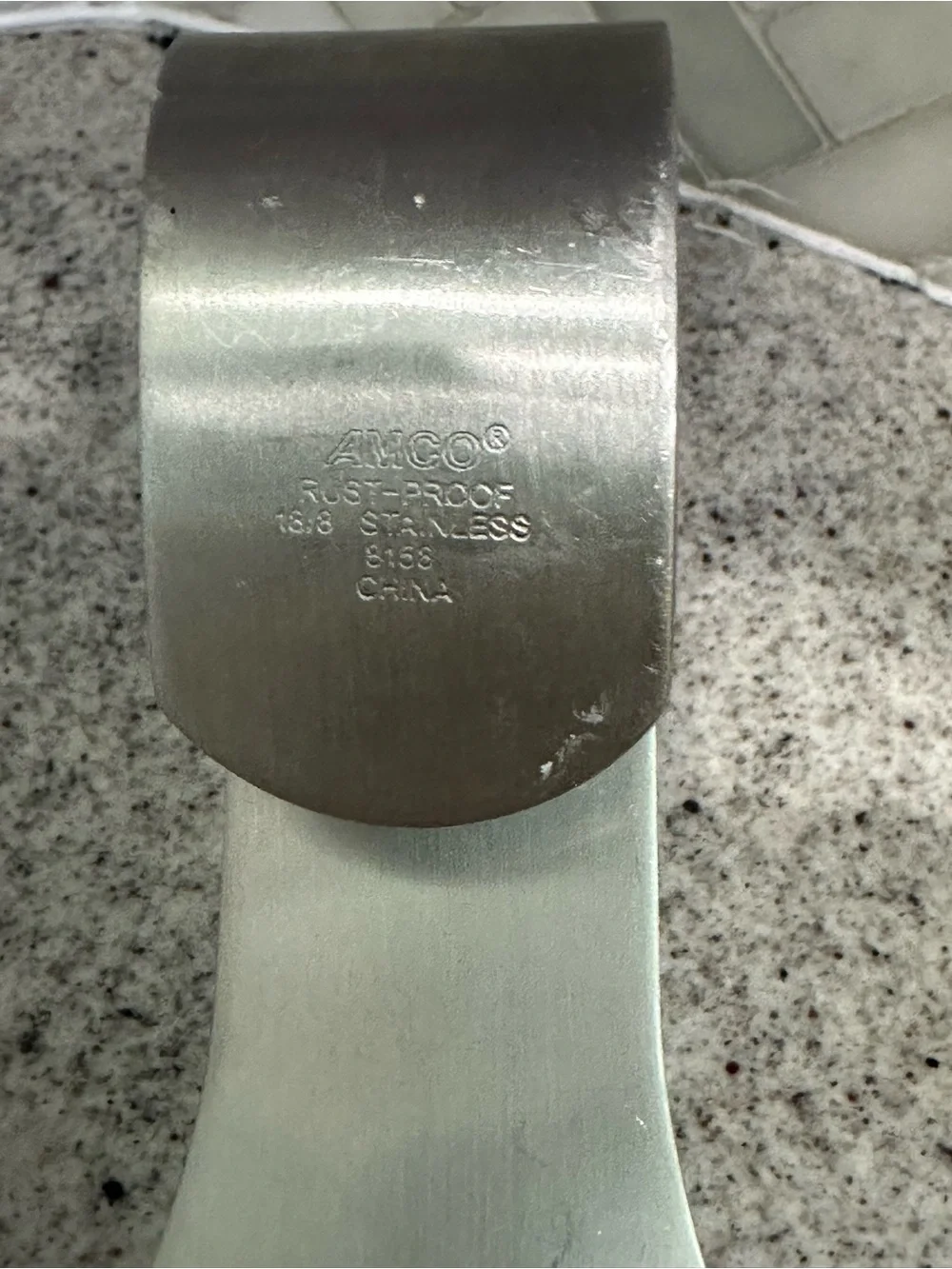 Amco brushed silver